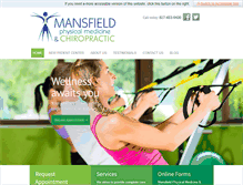 Tablet Screenshot of mansfieldpmr.com